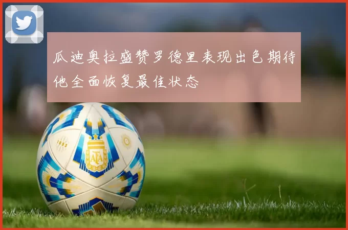 瓜迪奥拉盛赞罗德里表现出色期待他全面恢复最佳状态